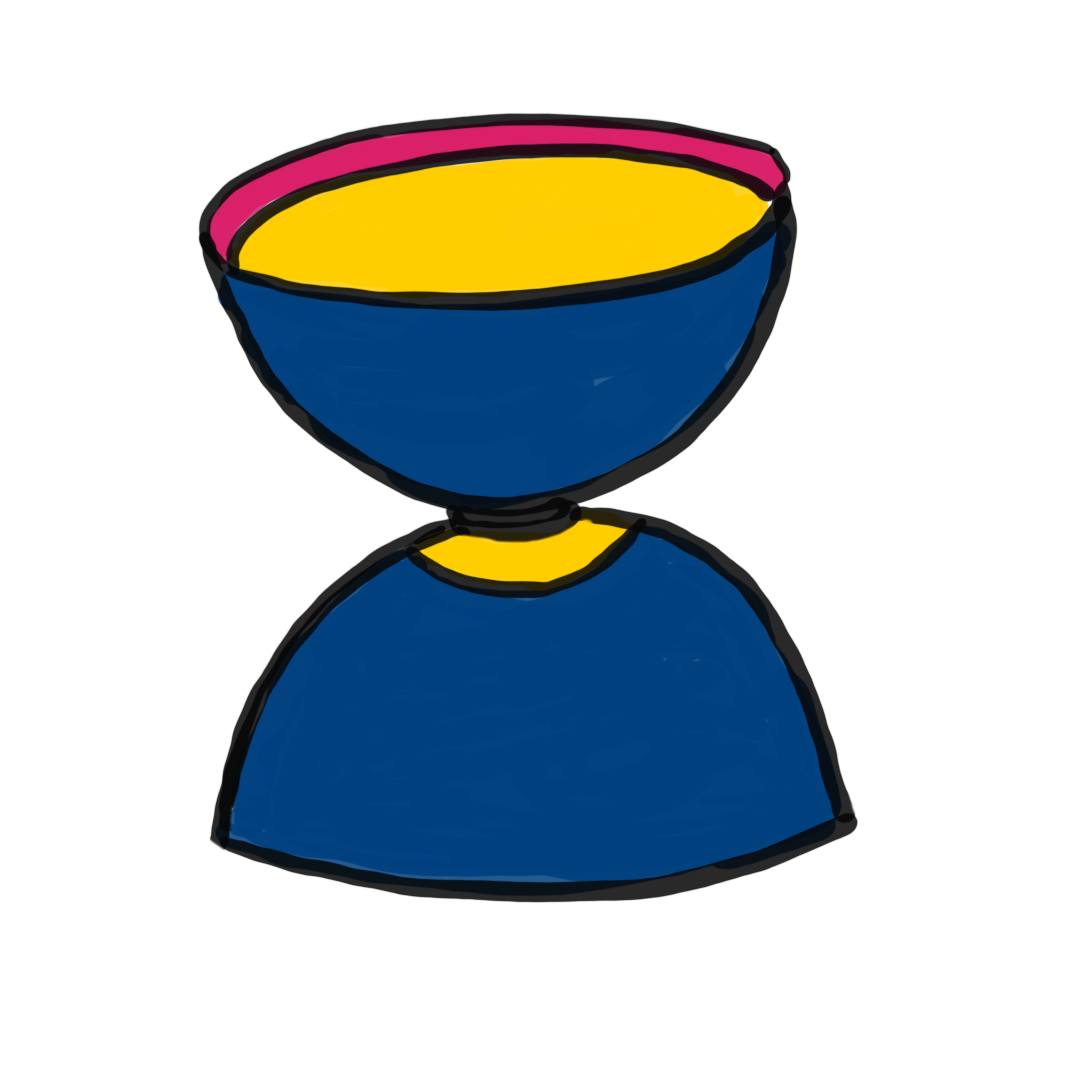 Blaues Diabolo