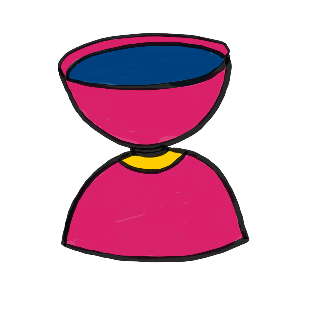 Rotes Diabolo
